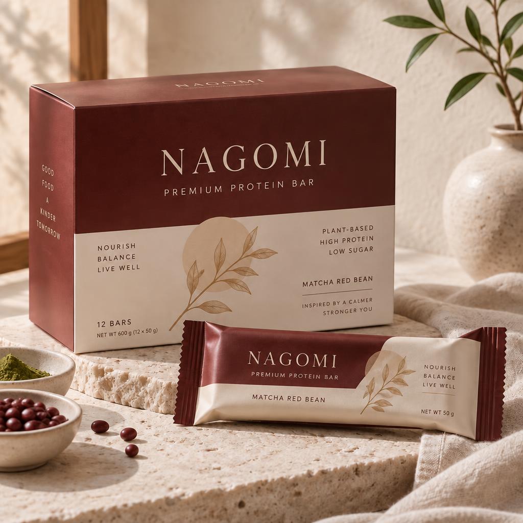 Nagomi Grass-Fed Protein+ Bars